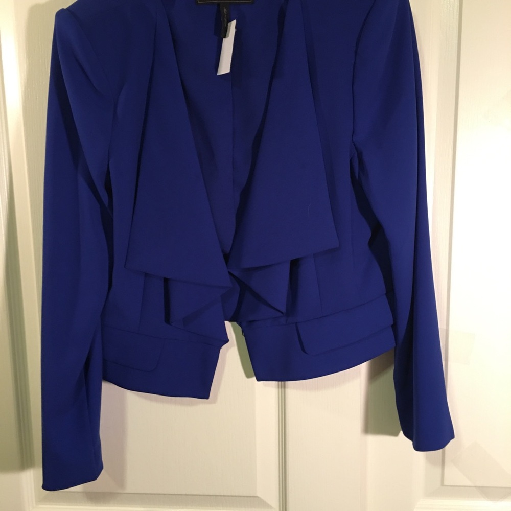 Pretty royal blue short jacket